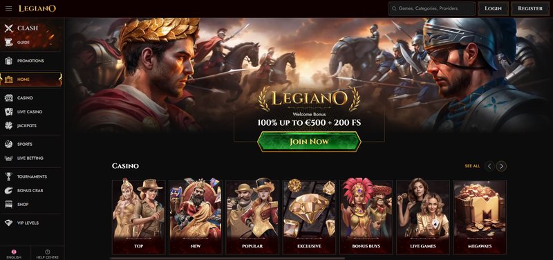 Scopri casino legiano